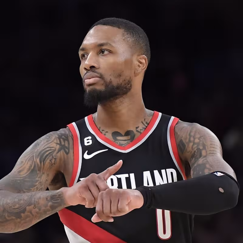 Damian Lillard, jugador de Portland Trail Blazers.