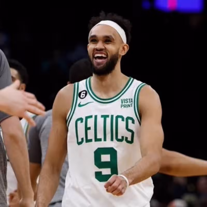Derrick White, jugador de Boston Celtics.