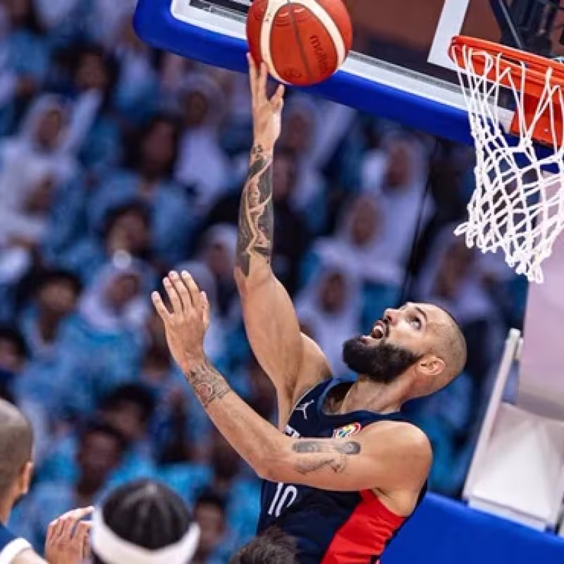Evan Fournier, jugador de Francia.