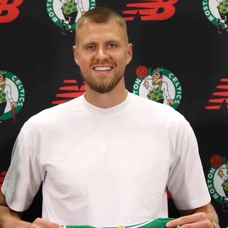Kristaps Porzingis, jugador de la Selección de Letonia.