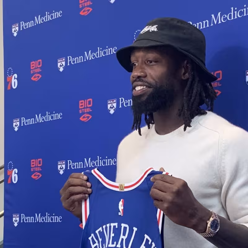 Patrick Berverley, jugador de Philadelphia 76ers.