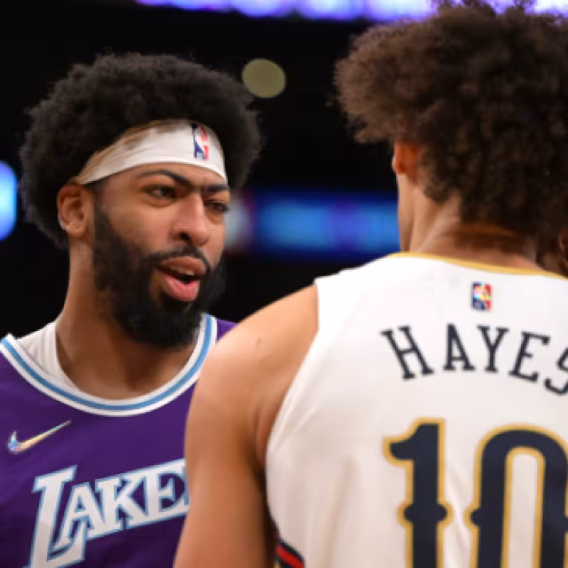 Anthony Davis y Jaxson Hayes han seguido el mismo camino: de Pelicans a Lakers. 