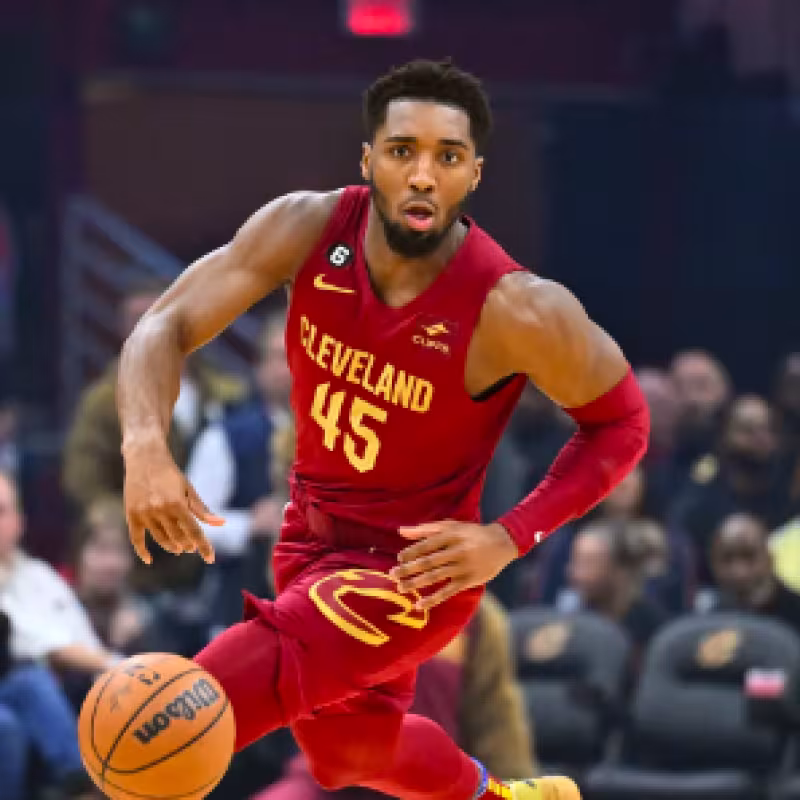 Donovan Mitchell, estrella de Cleveland Cavaliers. 