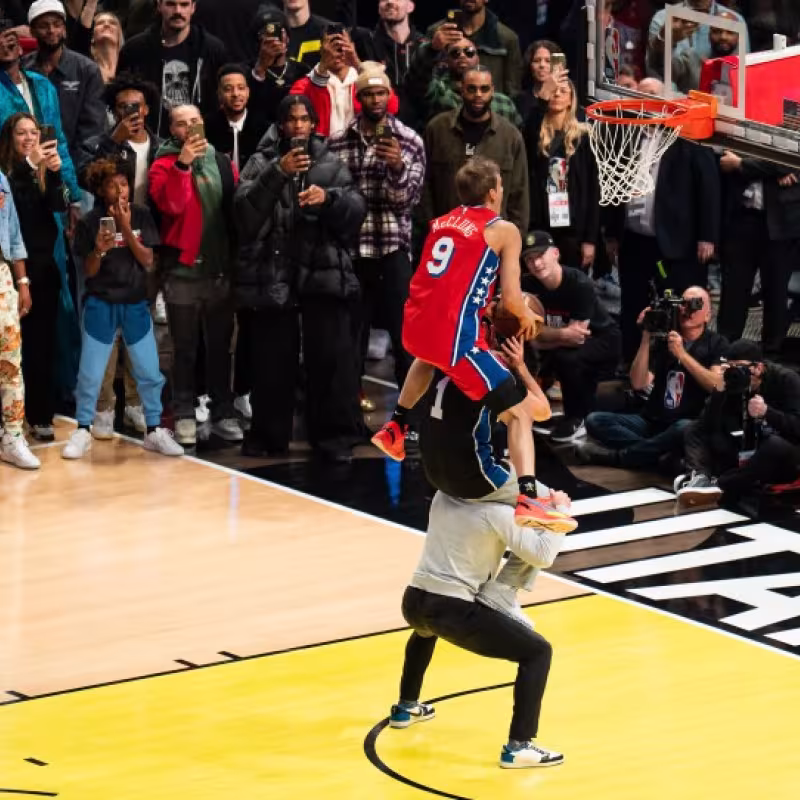 Mac McClung, campeón del Concurso de Mates de la NBA 2023