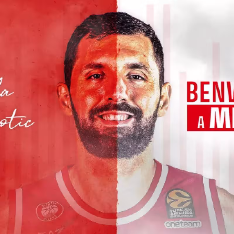 Nikola Mirotic, nuevo jugador del Olimpia Milano.