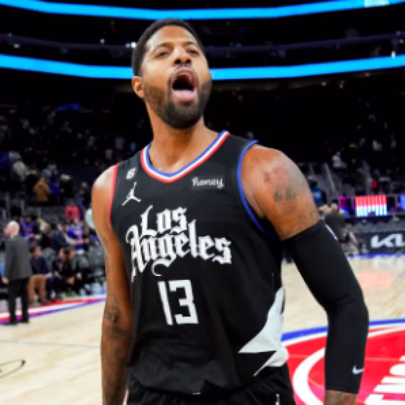 Paul George, estrella de Los Angeles Clippers. 