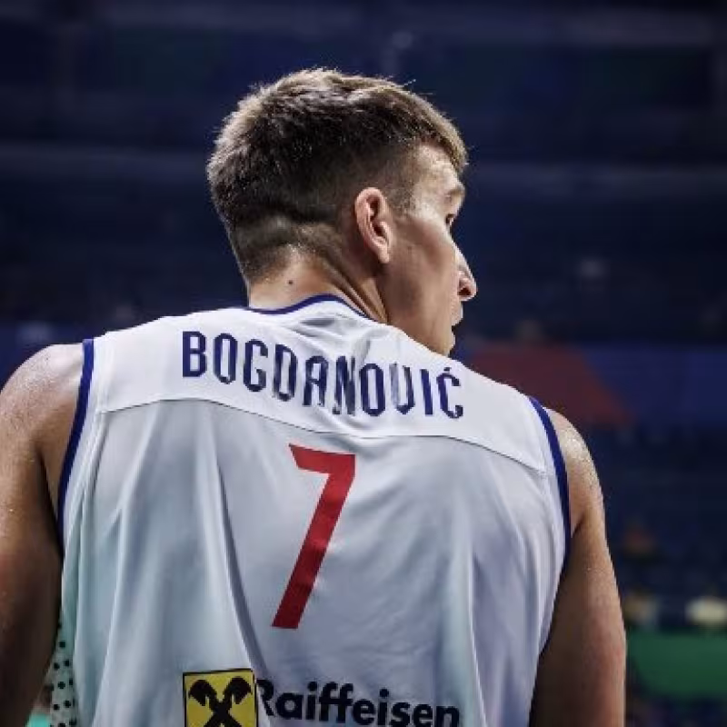 Bogdan Bogdanovic, jugador de Serbia.