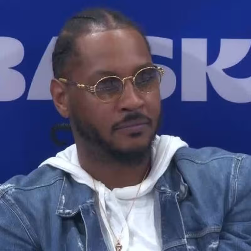 Carmelo Anthony, ex jugador de la NBA.