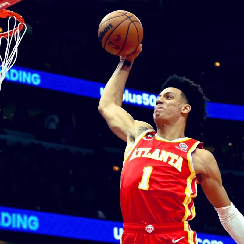 Jalen Johnson, jugador de Atlanta Hawks.