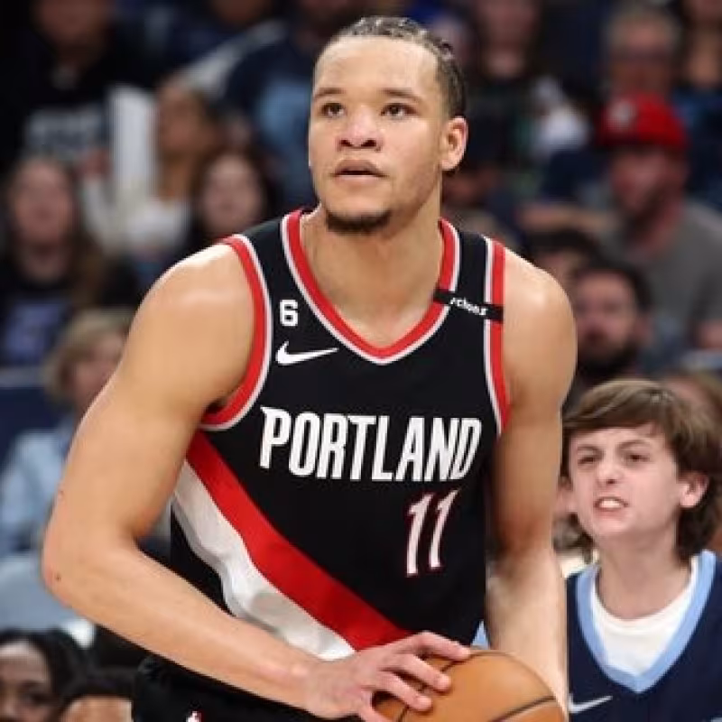 Kevin Knox, jugador de Portland Trail Blazers.