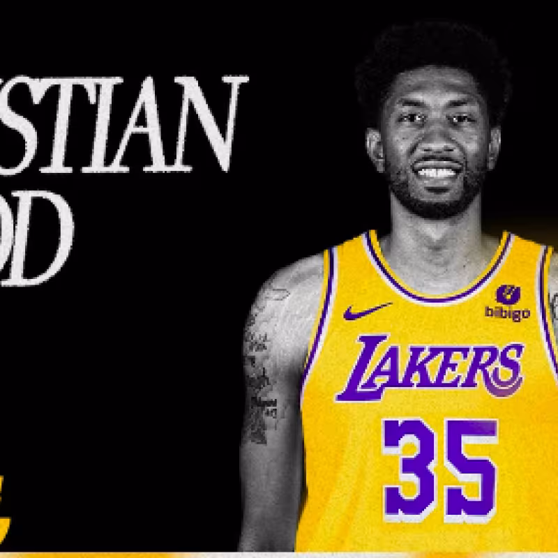 Christian Wood, estrella de Los Angeles Lakers. 