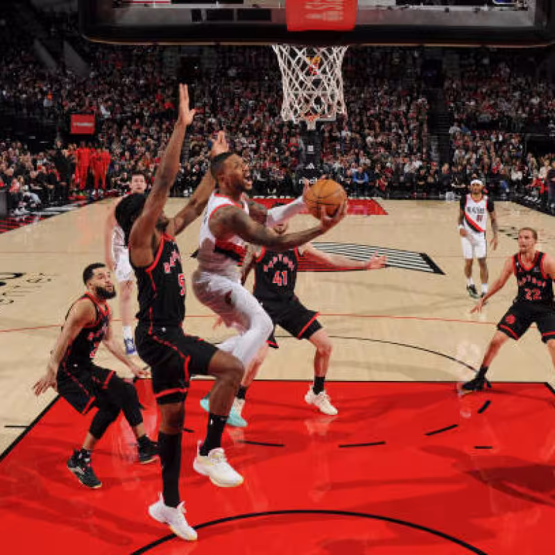 Rumores NBA: Damian Lillard a Raptors. Foto: gettyimages