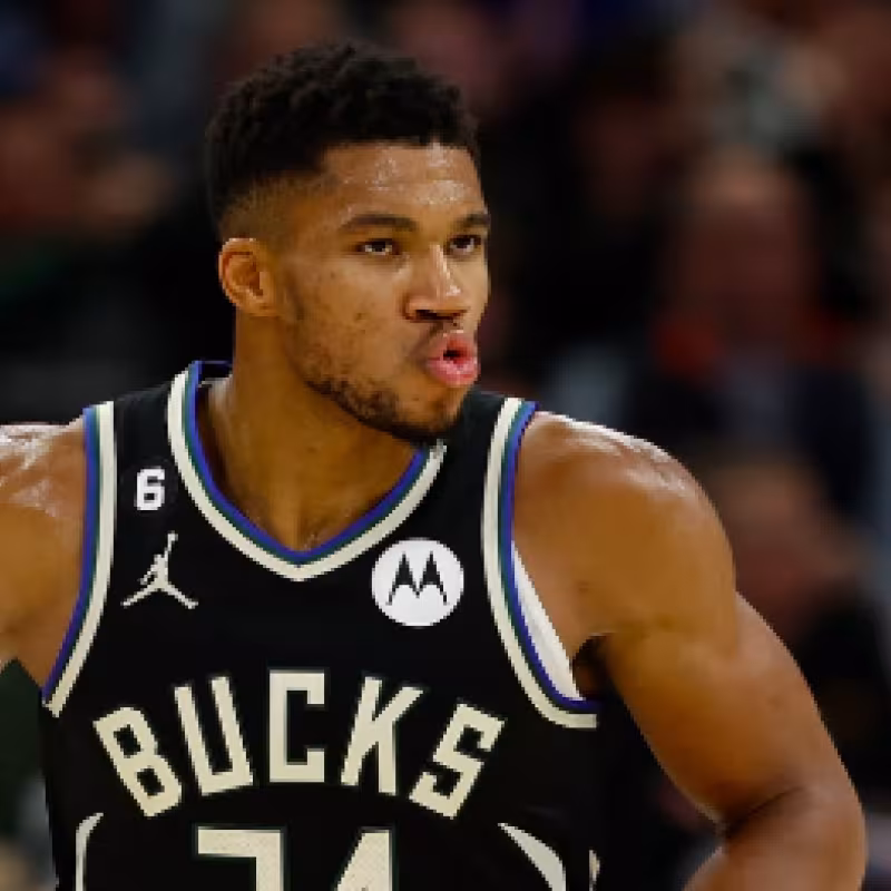Giannis Antetokounmpo, jugador de Milwaukee Bucks. 