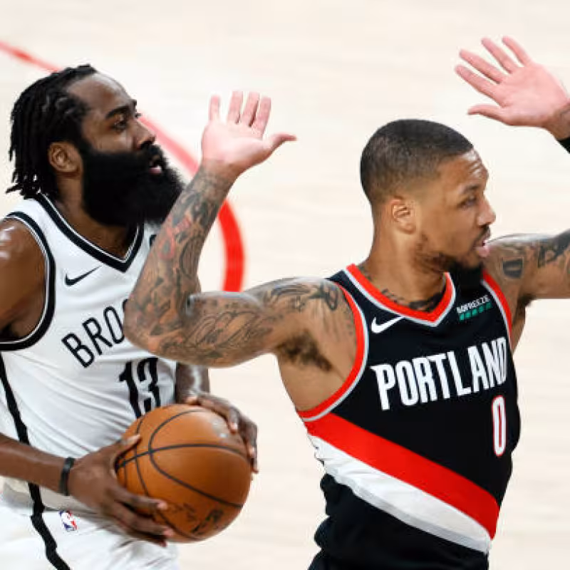Rumores NBA: Harden y Lillard. Foto: gettyimages