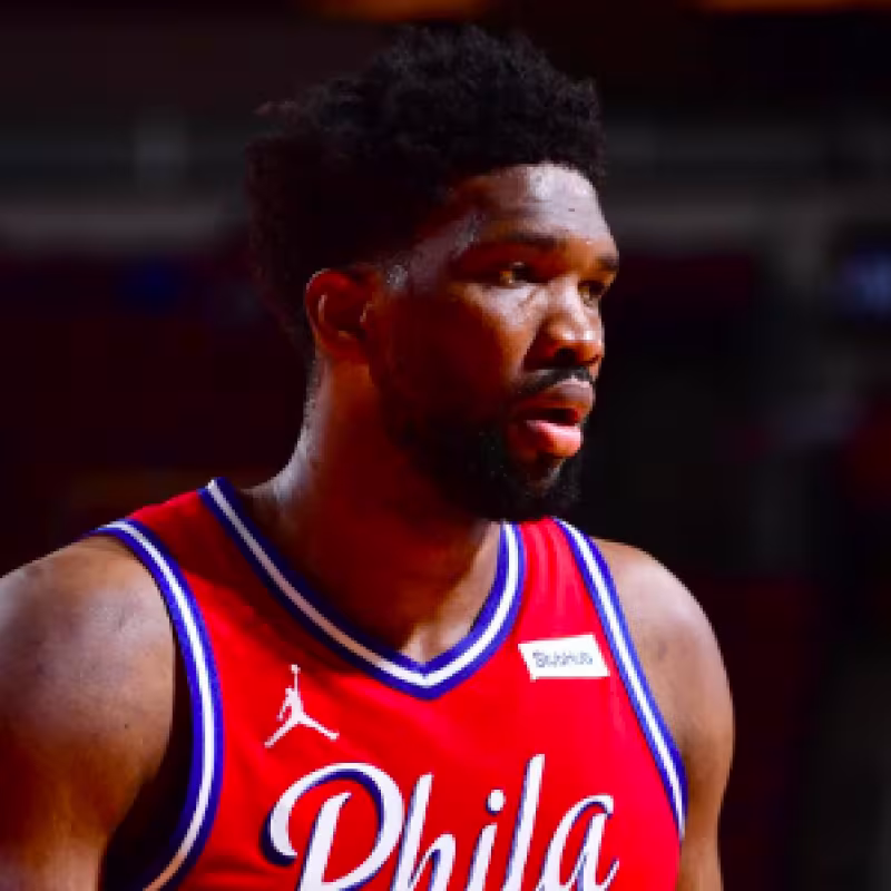 Joel Embiid, jugador de los Sixers. 
