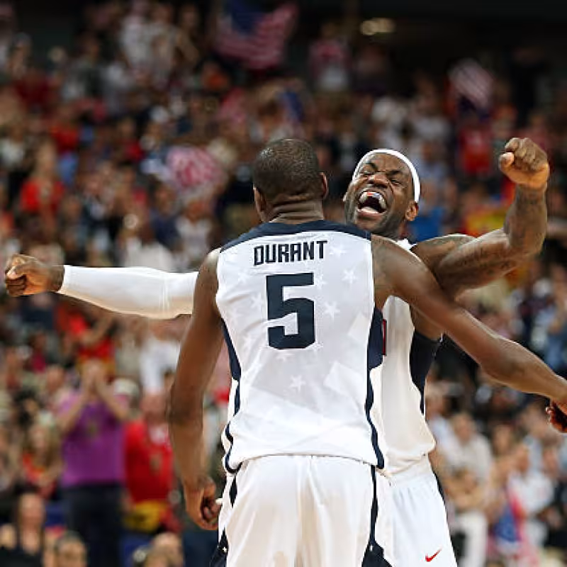Lebron James, jugadores a París 2024. Foto: gettyimages