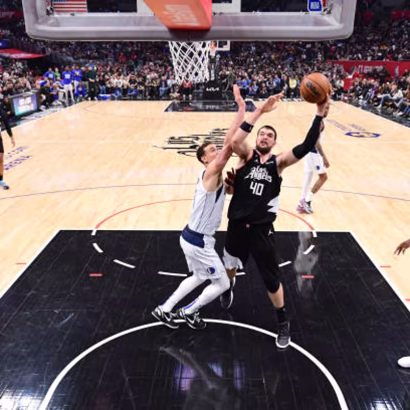 Rumores NBA: Zubac a Dallas Mavericks. Foto: gettyimages