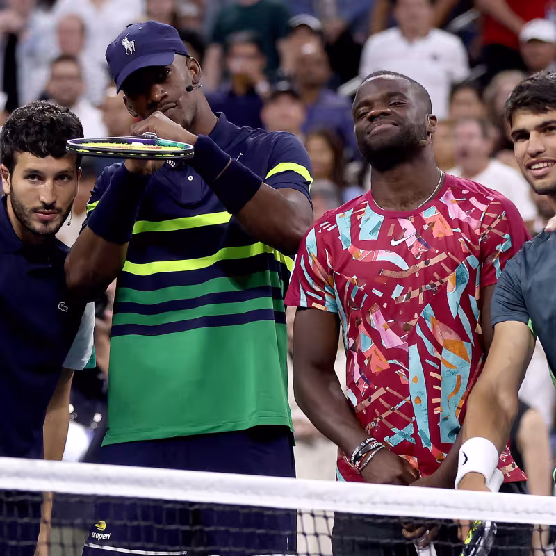 Sebastián Yatra, Jimmy Butler, Frances Tiafoe y Carlos Alcaraz