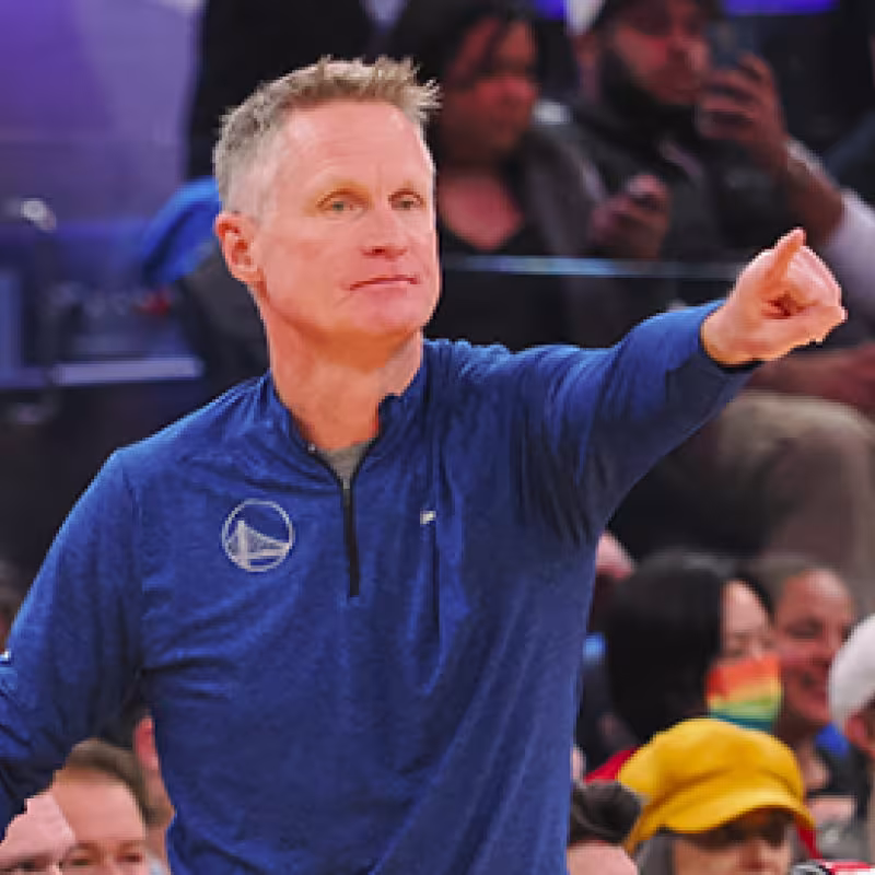 Steve Kerr, entrenador de Golden State Warriors. 