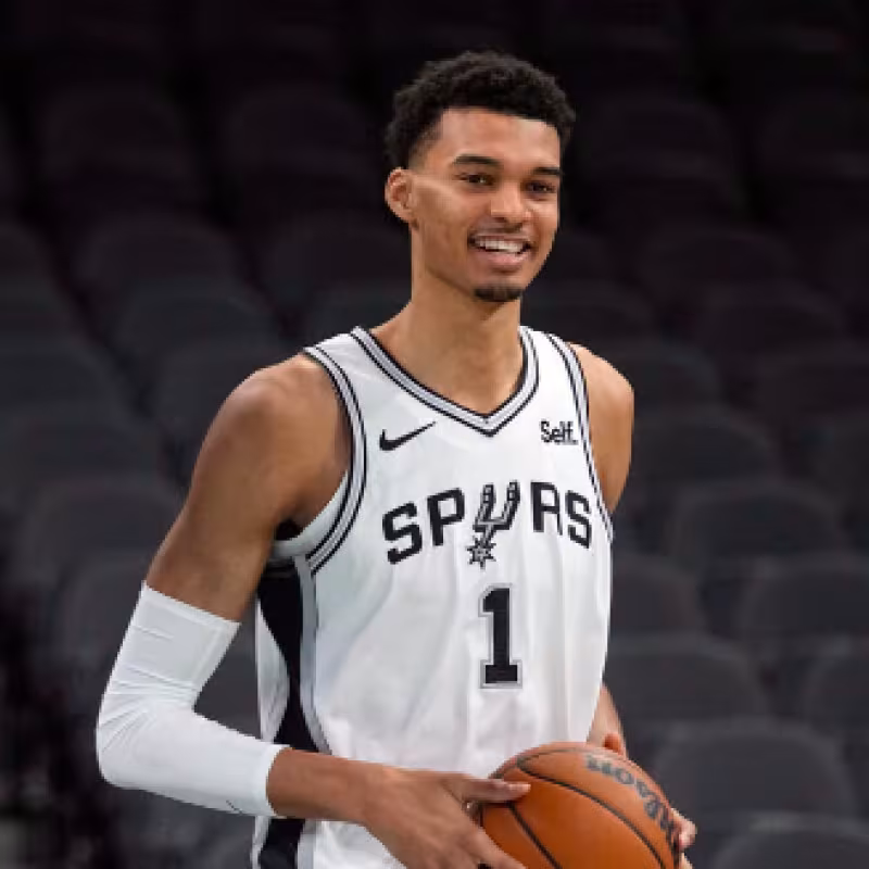 Victor Wembanyama, estrella de San Antonio Spurs. 