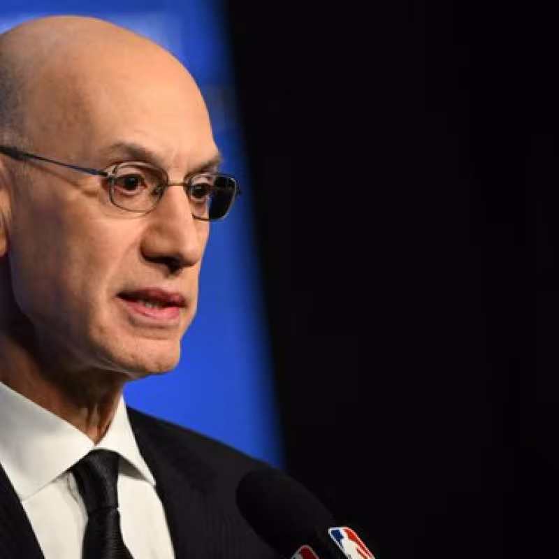 Adam Silver, comisionado de la NBA.