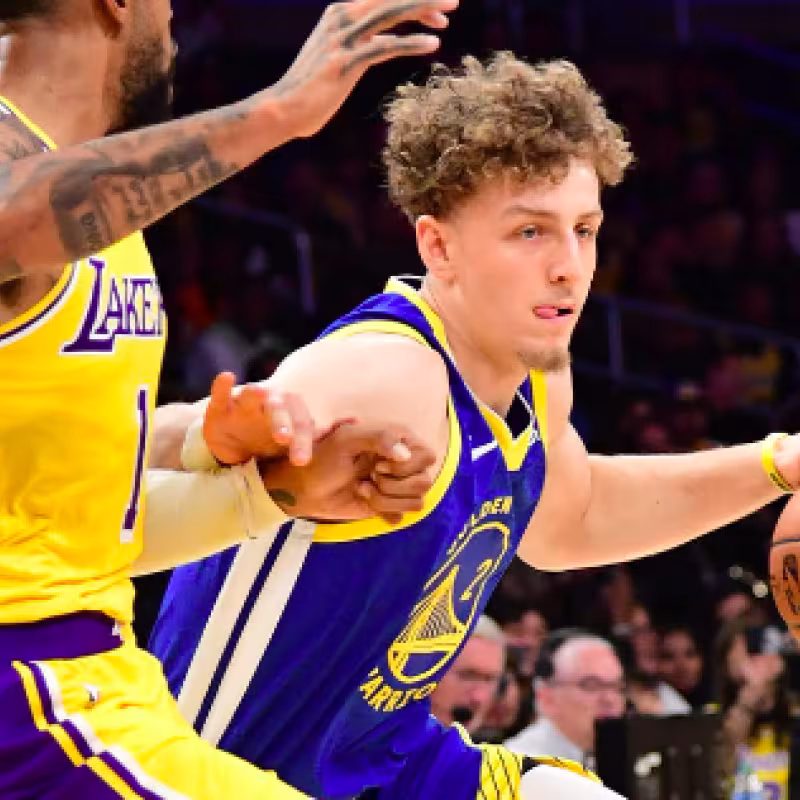 Brandin Podziemski, jugador de Golden State Warriors.