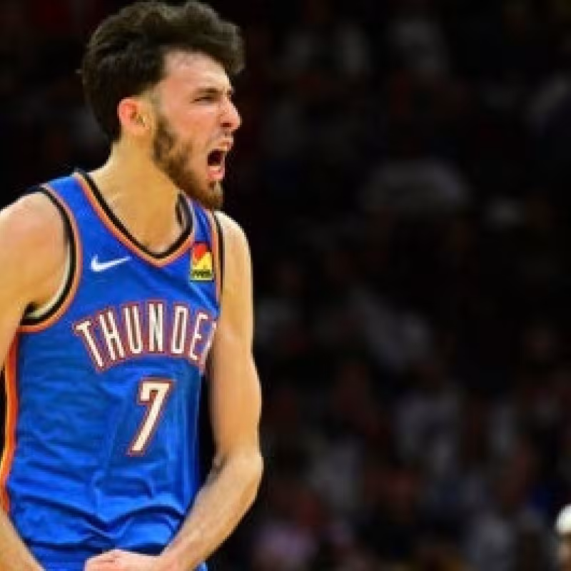 Chet Holmgren, jugador de Oklahoma City Thunder.