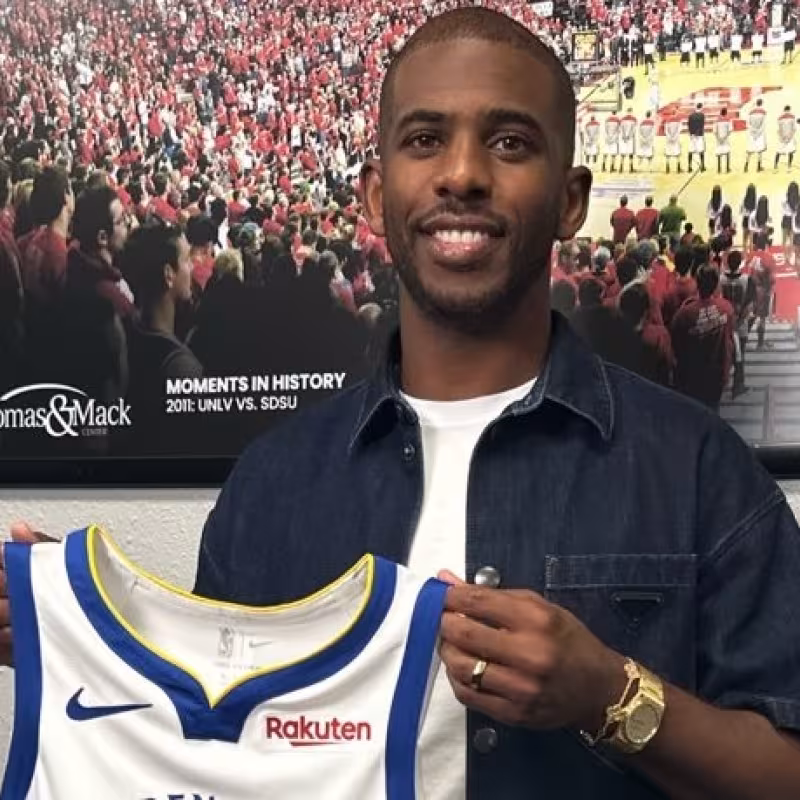 Chris Paul, jugador de Golden State Warriors.