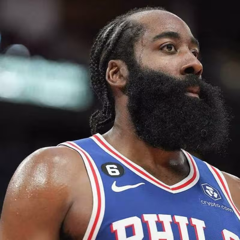 James Harden, jugador de Philadelphia 76ers.