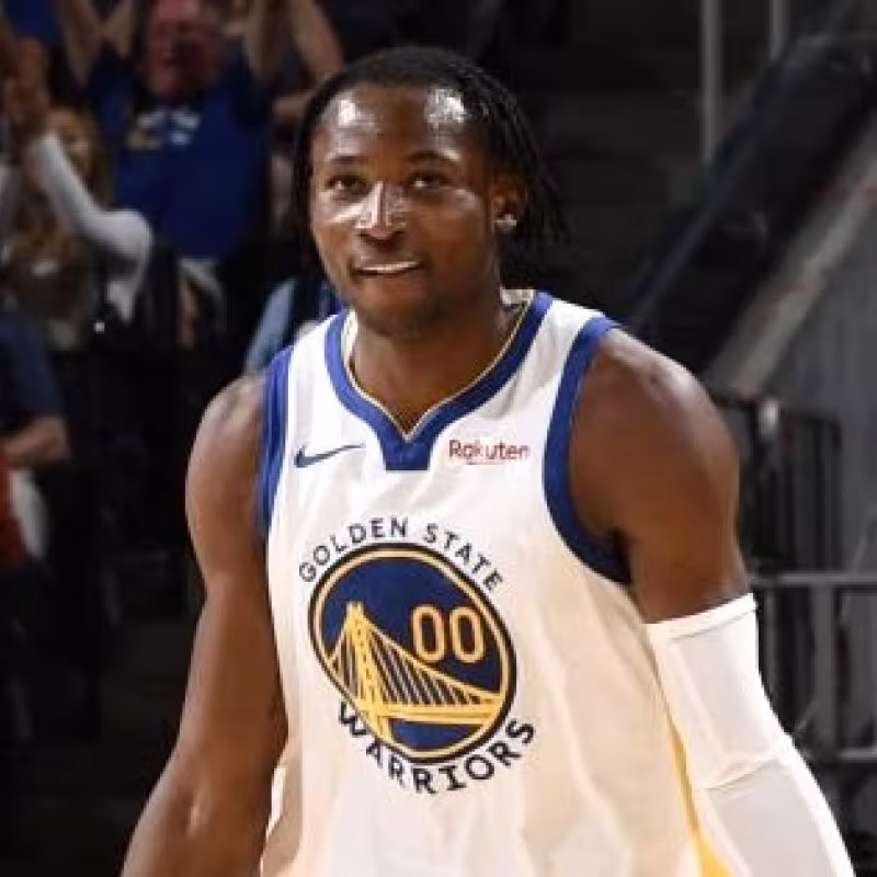 Jonathan Kuminga, jugador de Golden State Warriors.