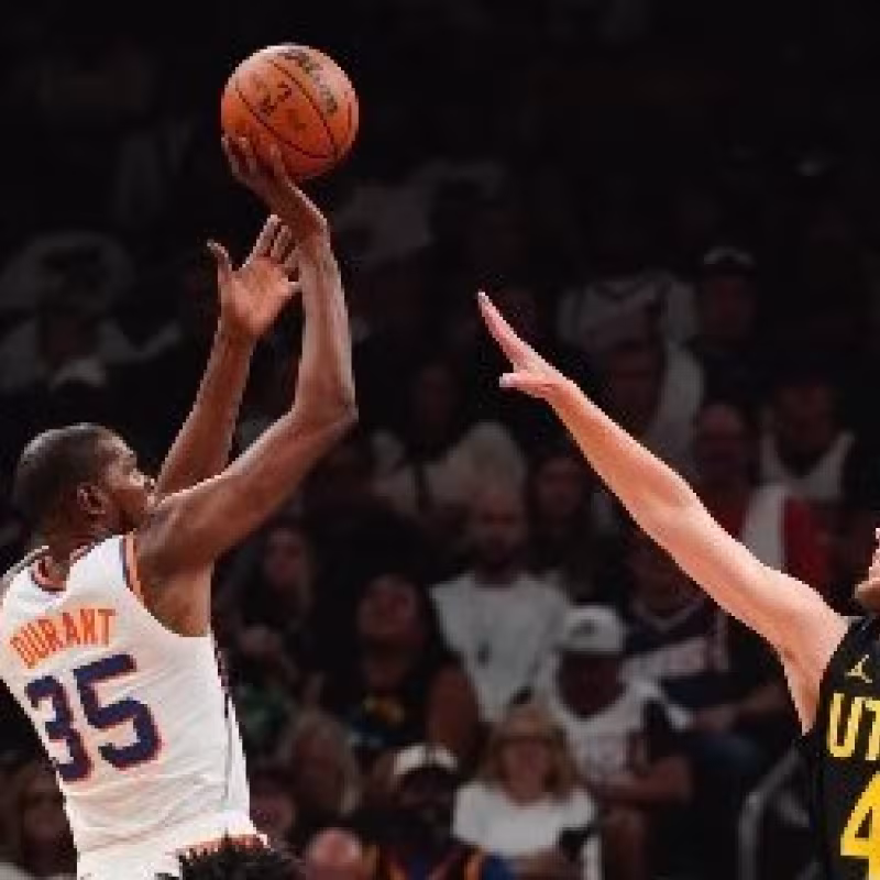 Kevin Durant, estrella de Phoenix Suns.