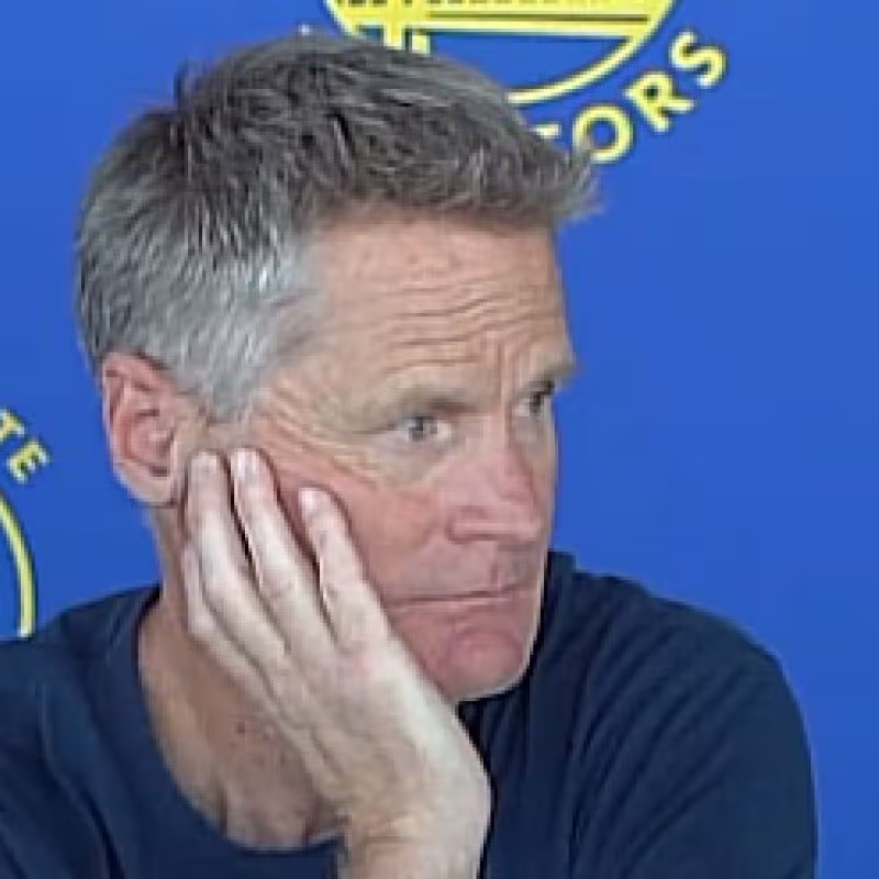 Steve Kerr, entrenador de Golden State Warriors.