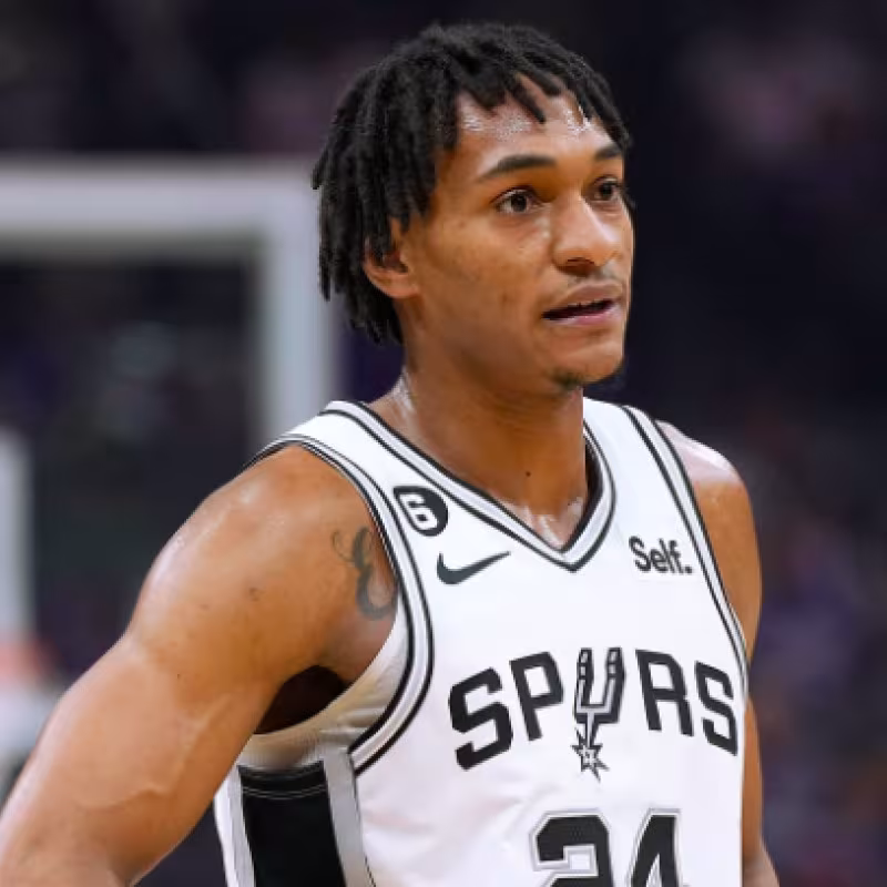 Devin Vassell, jugador de San Antonio Spurs. 