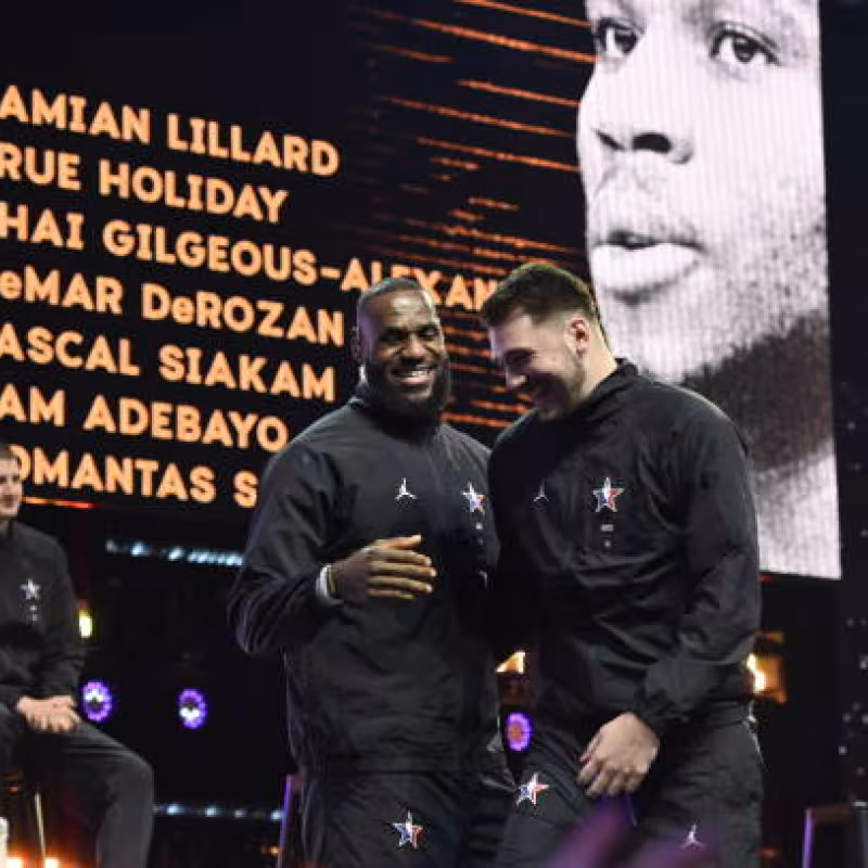 Luka Doncic escoge mejor de la historia. Foto: gettyimages