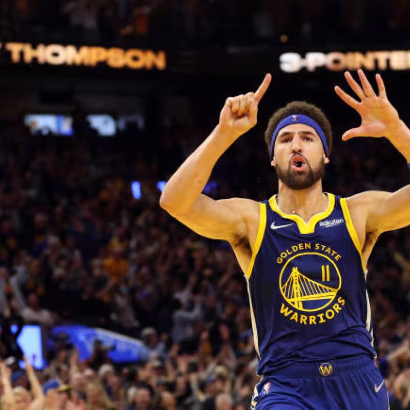 Klay Thompson, amor a Warriors. Foto: gettyimages