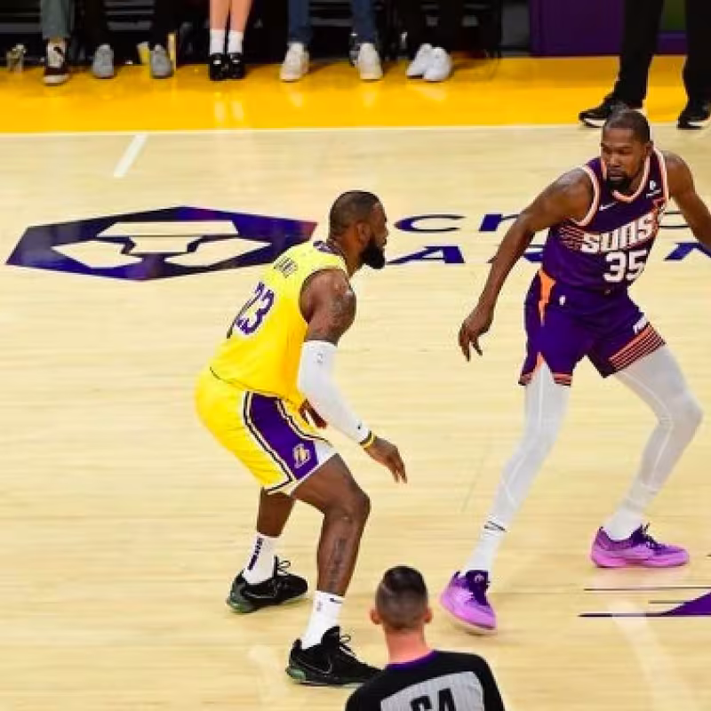 LeBron James vs. Kevin Durant. 