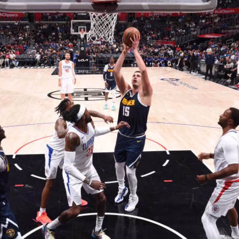 Nikola Jokic, vídeo con niños. Foto: gettyimages