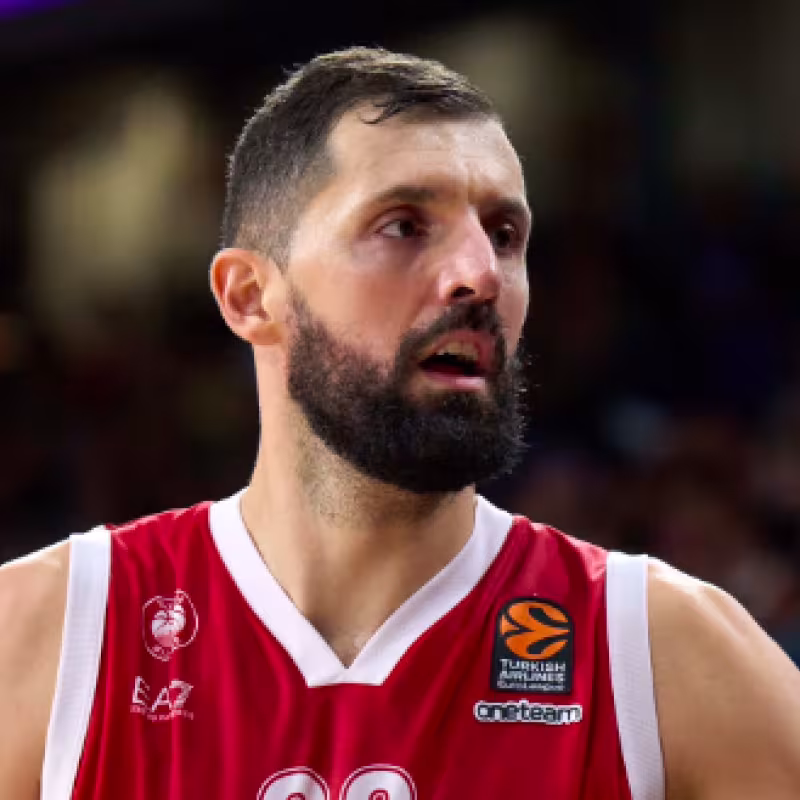 Nikola Mirotic, jugador del Olimpia Milano. 