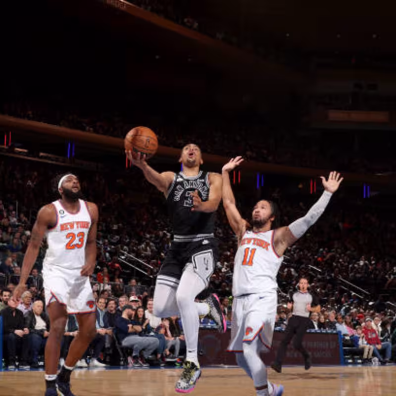 Keldon Johnson, fichaje por New York Knicks. Foto: gettyimages