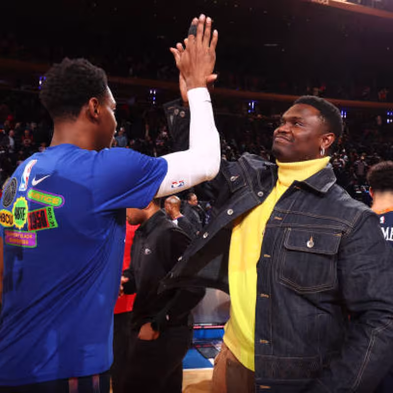 Rumores NBA: Zion Williamson a New York Knicks. Foto: gettyimages