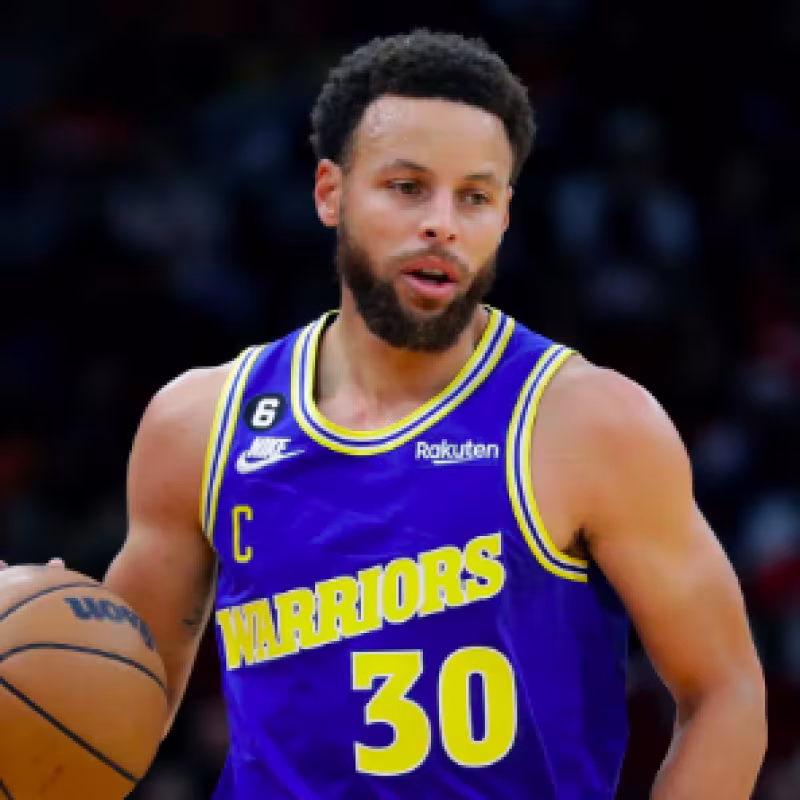 Stephen Curry, estrella de Golden State Warriors. 