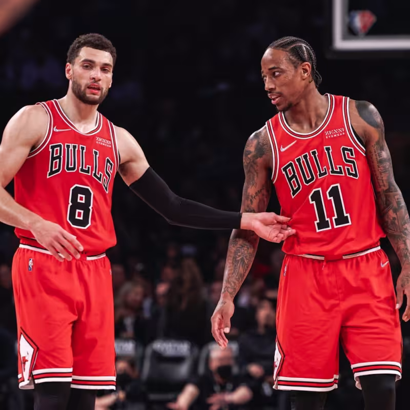Zach LaVine y DeMar DeRozan