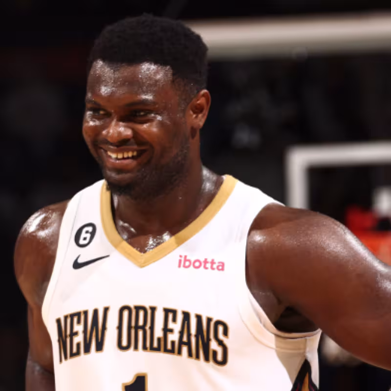 Zion Williamson, jugador de New Orleans Pelicans. 