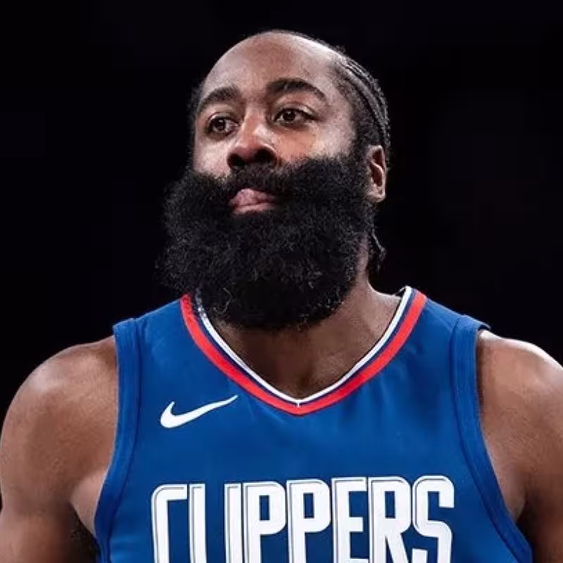 James Harden, jugador de Philadelphia 76ers.