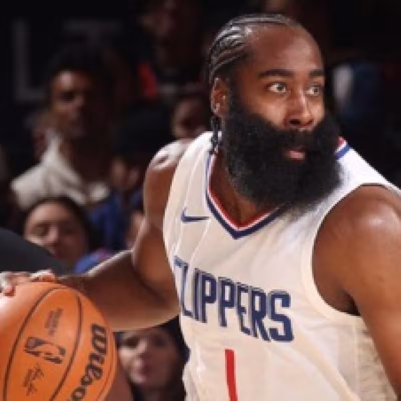 James Harden, jugador de Los Angeles Clippers.