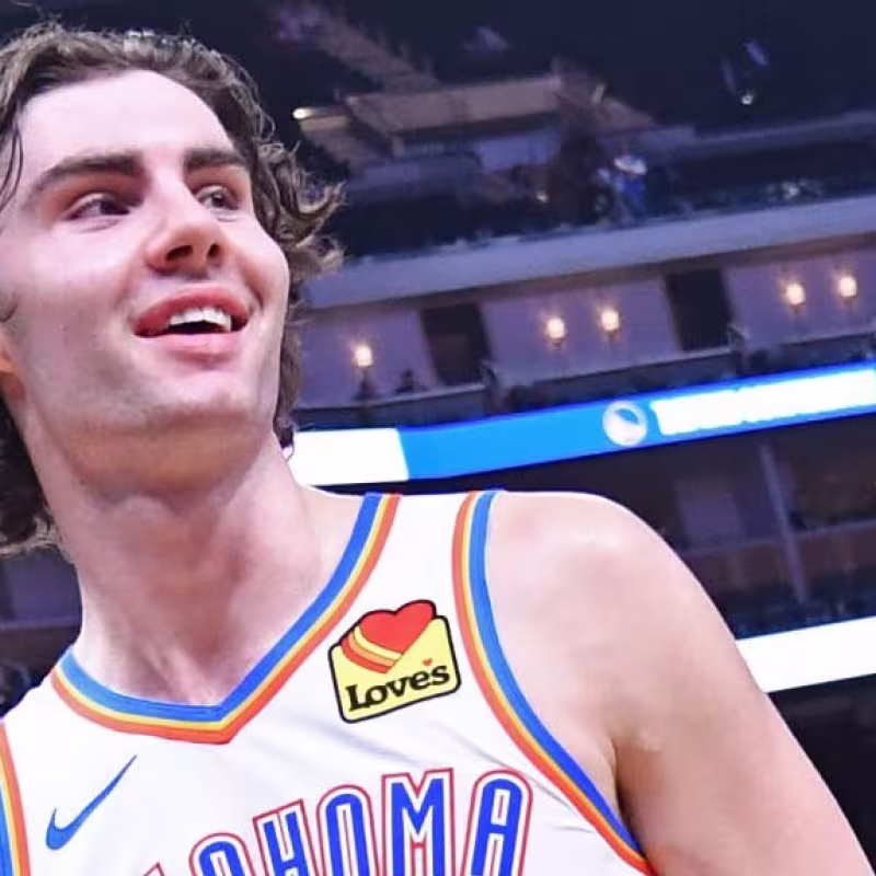 Josh Giddey, jugador de Oklahoma City Thunder.