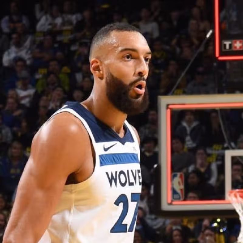 Rudy Gobert, jugador de Minnesota Timberwolves.