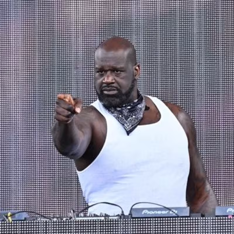 Shaquille O'Neal, leyenda de la NBA.