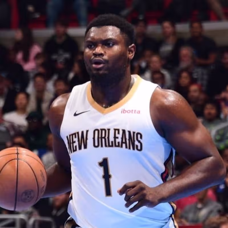 Zion Williamson, jugador de New Orleans Pelicans.