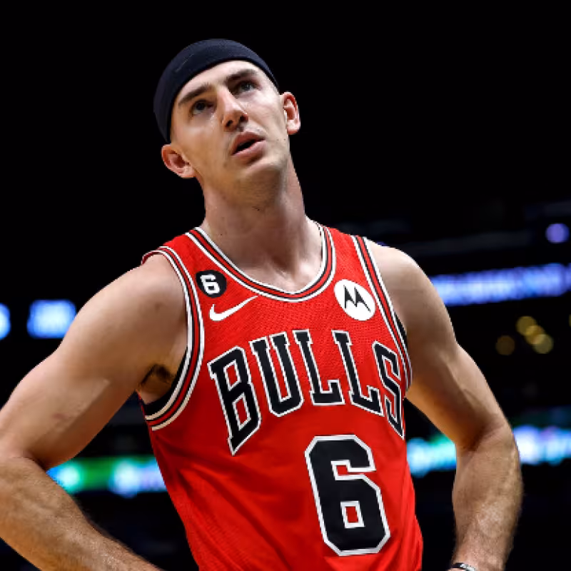 Alex Caruso, estrella de Chicago Bulls. 
